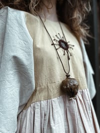 Ressurection After Death Giant Poppy Pod Necklace 