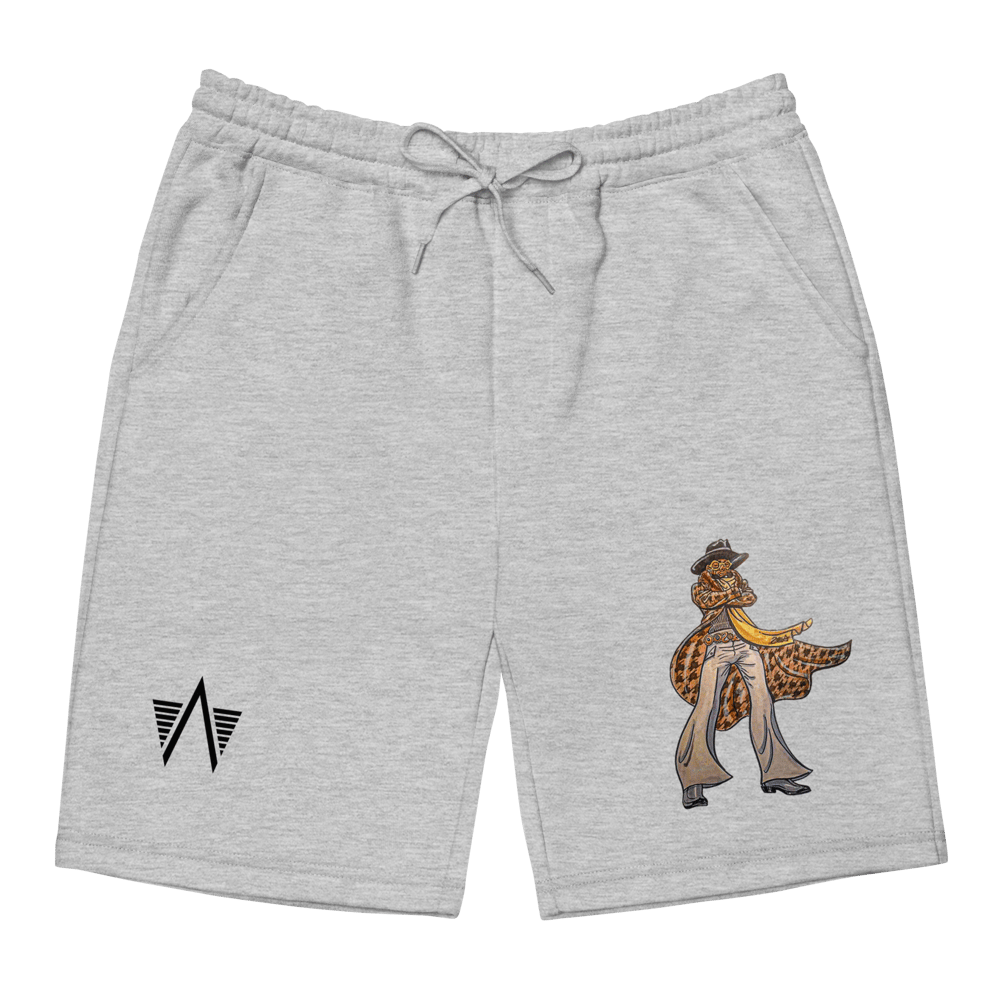 "SalvadorAudi" SLO Fleece Shorts [ART ILLUSTRATED BY GREGORY HAWKINS]