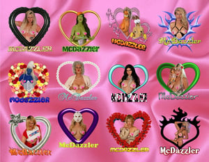 Image of mcdazzler’s dozen sticker pack 