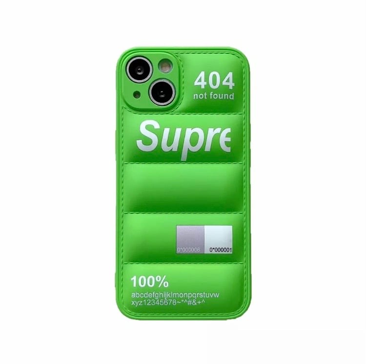 supreme north face iphone case