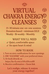 Image 2 of Chakra Eneregy Cleanses 