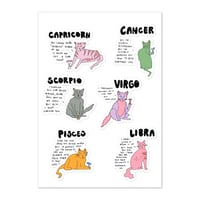 Image 2 of Star sign Sticker sheet #1