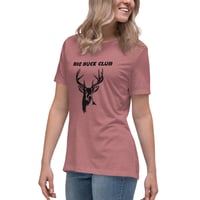 Image 6 of Women's Relaxed T-Shirt, Big Buck Club T-Shirt | Deer Hunting Graphic Tee