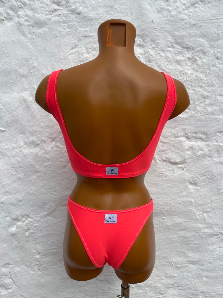 Image of Bikini brasileño Mandarina