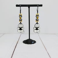Bookish Cat Earrings