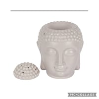 Image 2 of Large Buddha wax warmer - Grey 