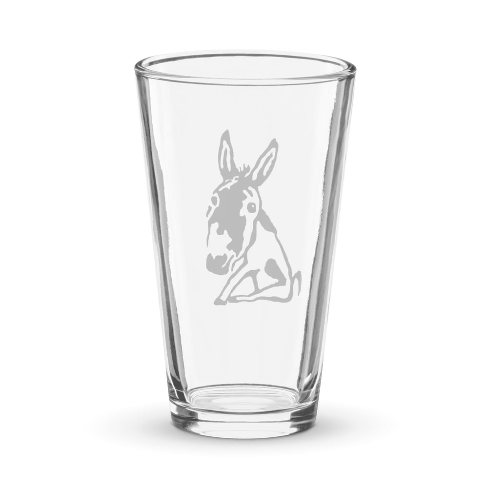 Donkey Richard Pint Glass