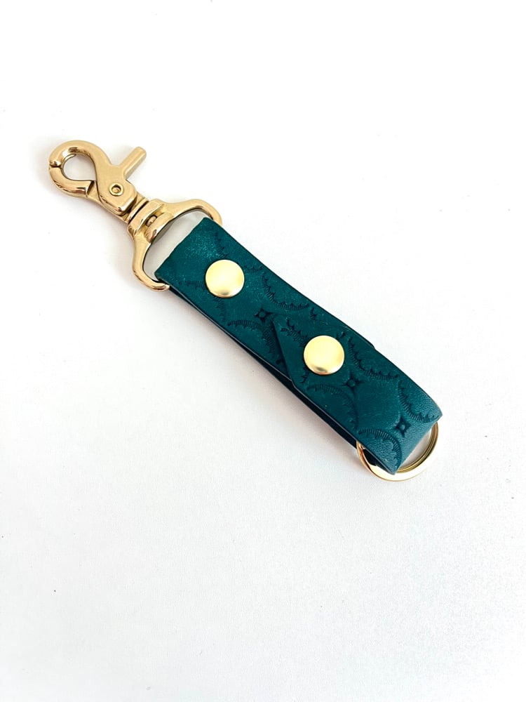 Image of Ortensia Pueblo Long Keychain 