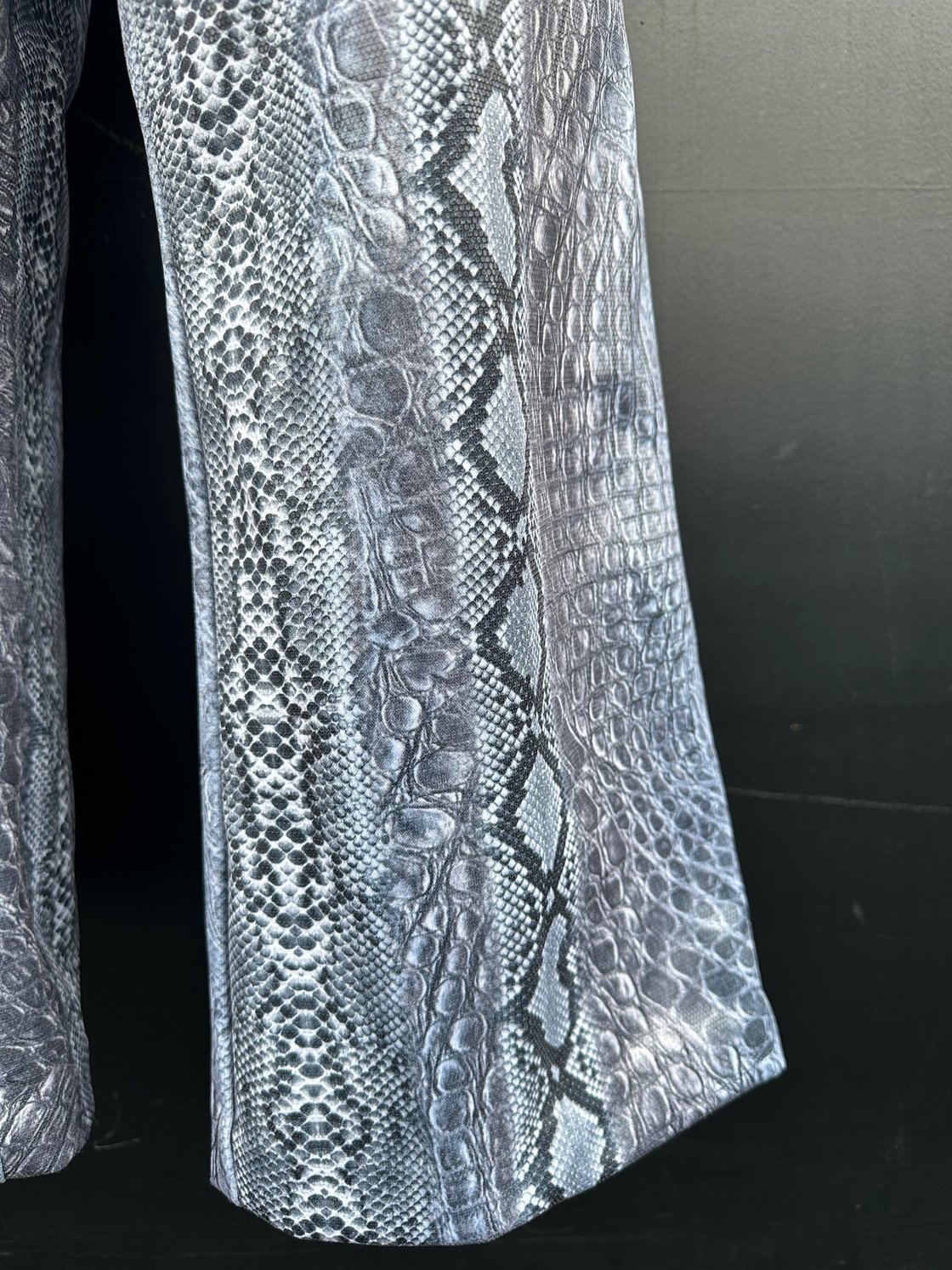 Image of 90’S SNAKESKIN TROUSERS 14/16
