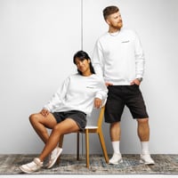 Image 1 of Crew neck sweatshirt - embroidered logo