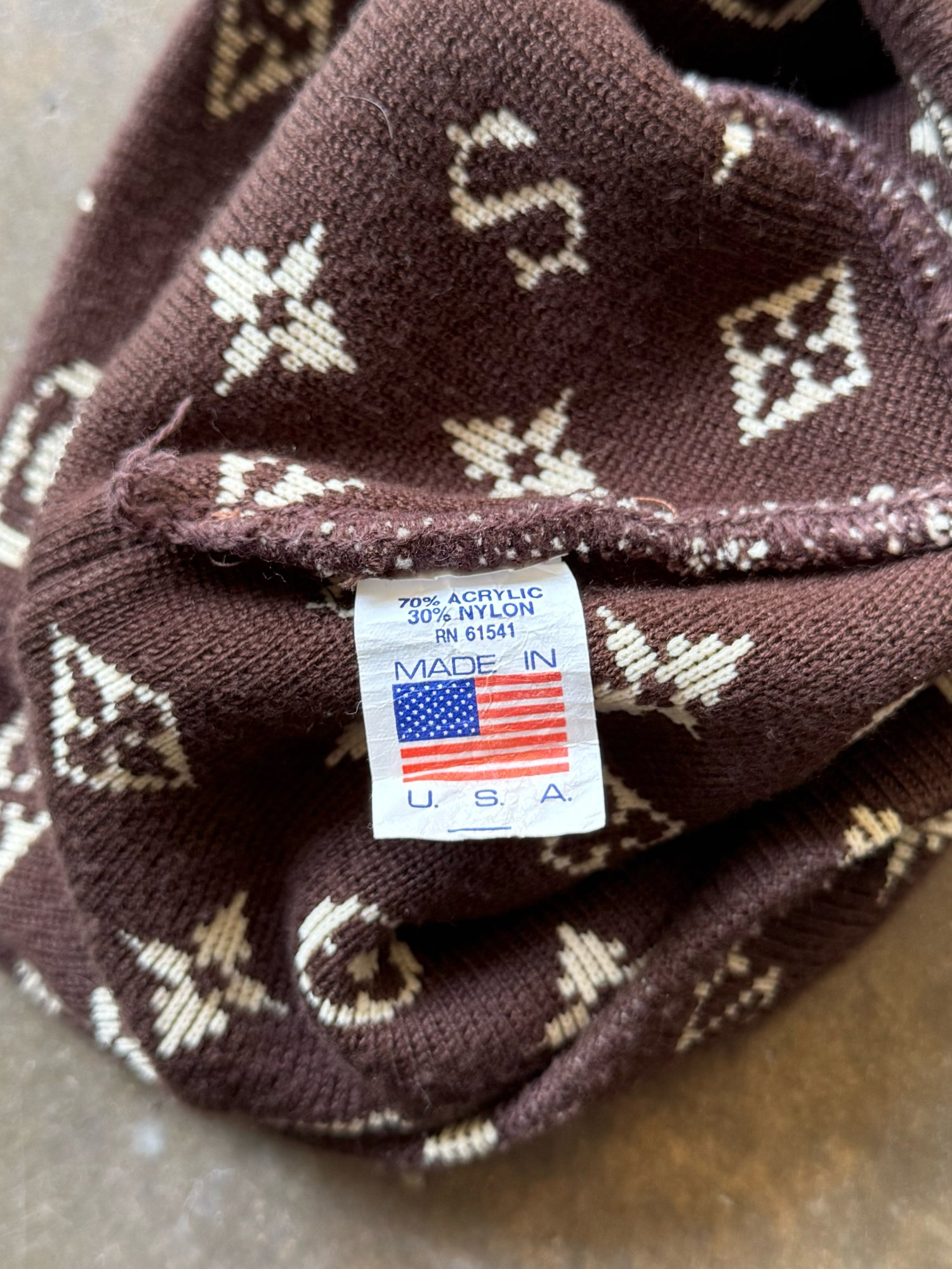 Image of Supreme 2001 Lv Monogram Skullcap