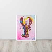 Image 1 of "Fresh Catch" Framed poster