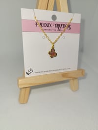 Tiny butterfly necklace