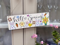 Image 5 of Hello Spring Medium Plaque 