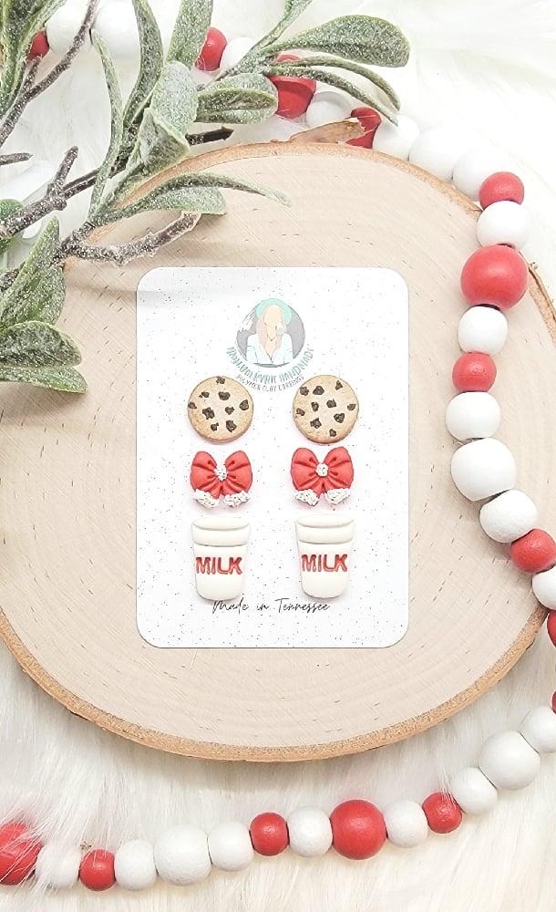 Image of Santa Cookies Stud Pack