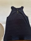 vintage Yves Saint Laurent breton stripe mariner dress