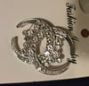 Silver Fashion Brooch