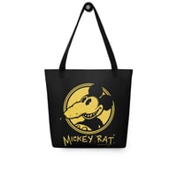 Image 1 of Mickey Rat Black Tote Bag