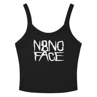 Image 1 of N8NOFACE Stacked Logo Women’s micro-rib tank top (+ more colors)