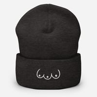 Image 5 of Tri boobies Cuffed Beanie