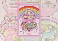 Blobby Pocket Glitter Print