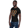 "GOD IS PROUD OF ME" Short-Sleeve Unisex T-Shirt by InVision LA