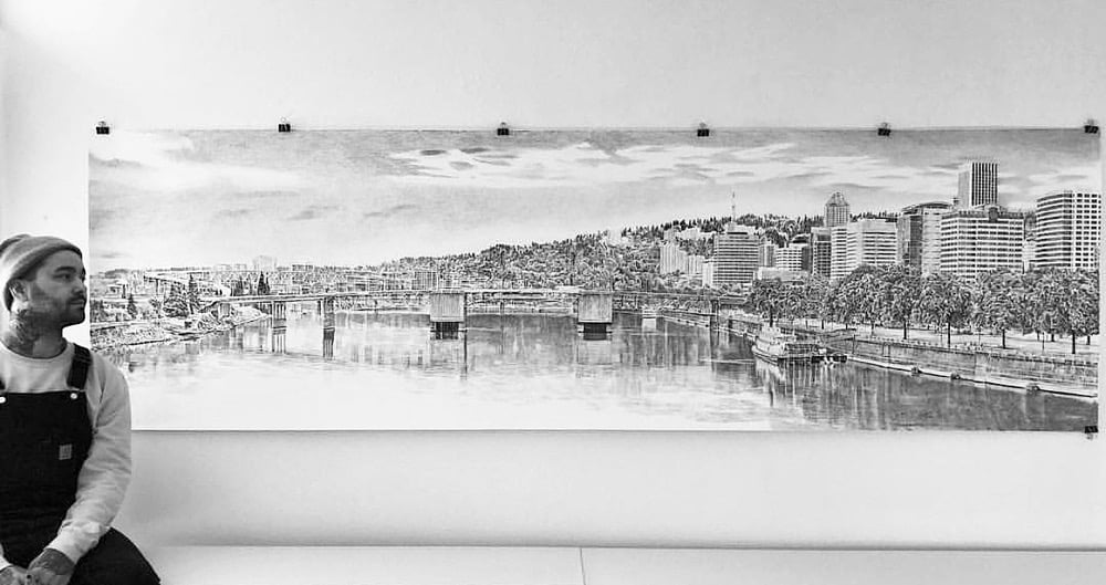 Image of Portland 10’x36”