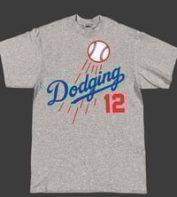 DODGING 12 GRAY SHIRT