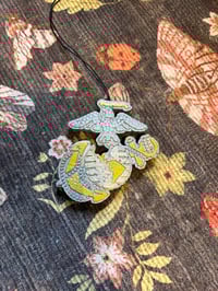 Mahogany Teakwood scented Officer Marine Corps EGA Freshie #2