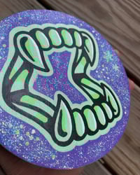 Image 2 of Green and Purple Vampire Teeth