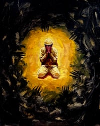 Dark Matter original oil painting