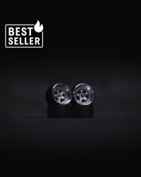 Image 1 of WORK MEISTER S1 - Forged Alloy 1/64 Wheels + Ultra-Thin Tires