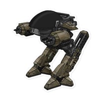 Robot sticker