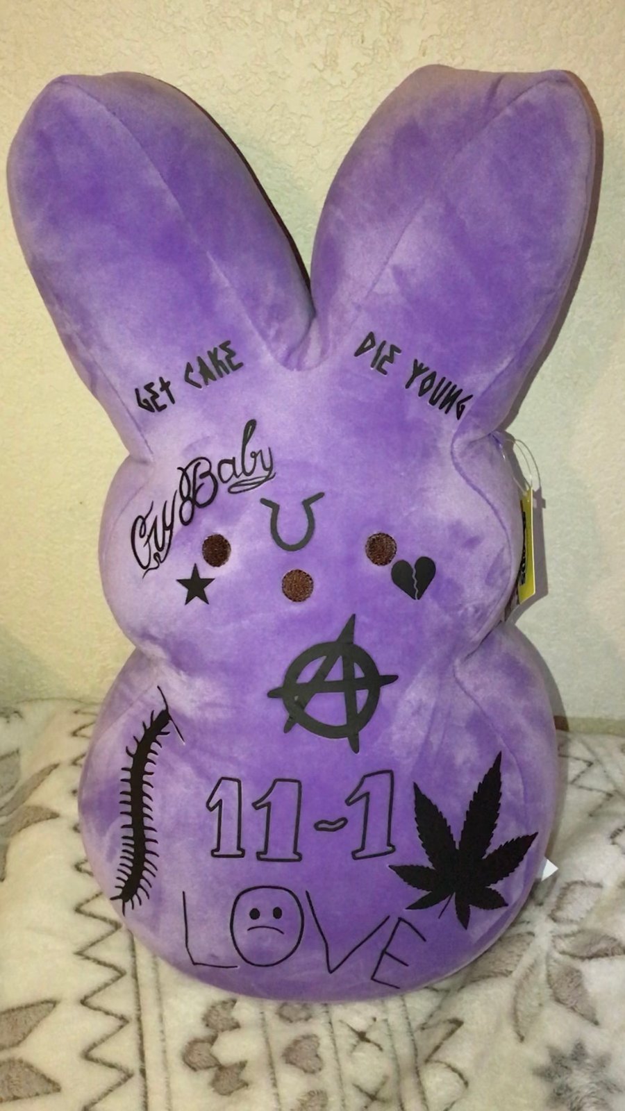 Purple on sale peep plush