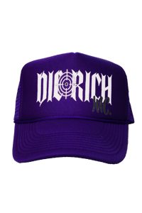 Image 1 of Purple “TARGET” Trucker Hat