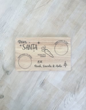Image of Santa Treat Board