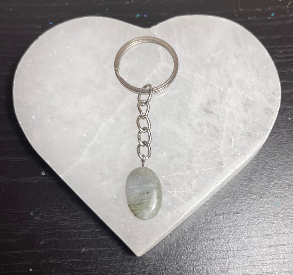 Image of Labradorite Keychain 