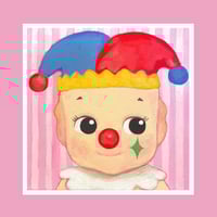clown sonny ~ art print