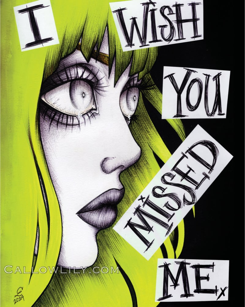 Image of Loud Thoughts print series