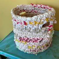 Image 1 of Crocheted Basket