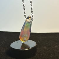 Image 5 of Crystal Pendant 4 - UV Opal Rainbow