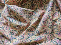 Image 1 of Namaste fabric paisley rose