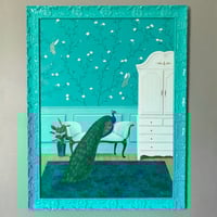 Image 1 of Teal Peacock Room