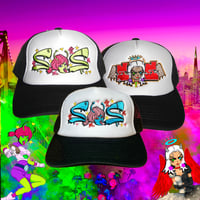 S.O.S “LOVE+DEATH/4NG3LS&D3MONS” HATS