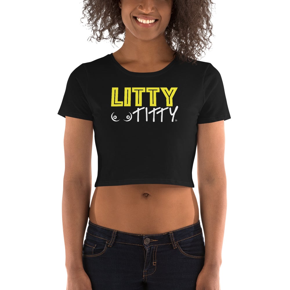 LITTY TITTY Women’s Crop Tee