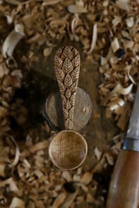 Image 2 of Falling Leaves Coffee Scoop •