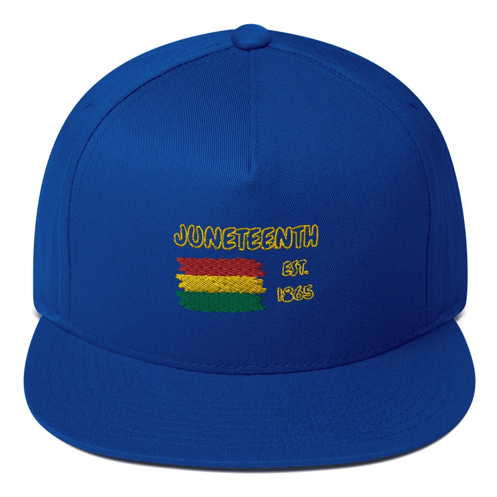 ZEN EXP - “Juneteenth EST. 1865” Flat Bill Cap