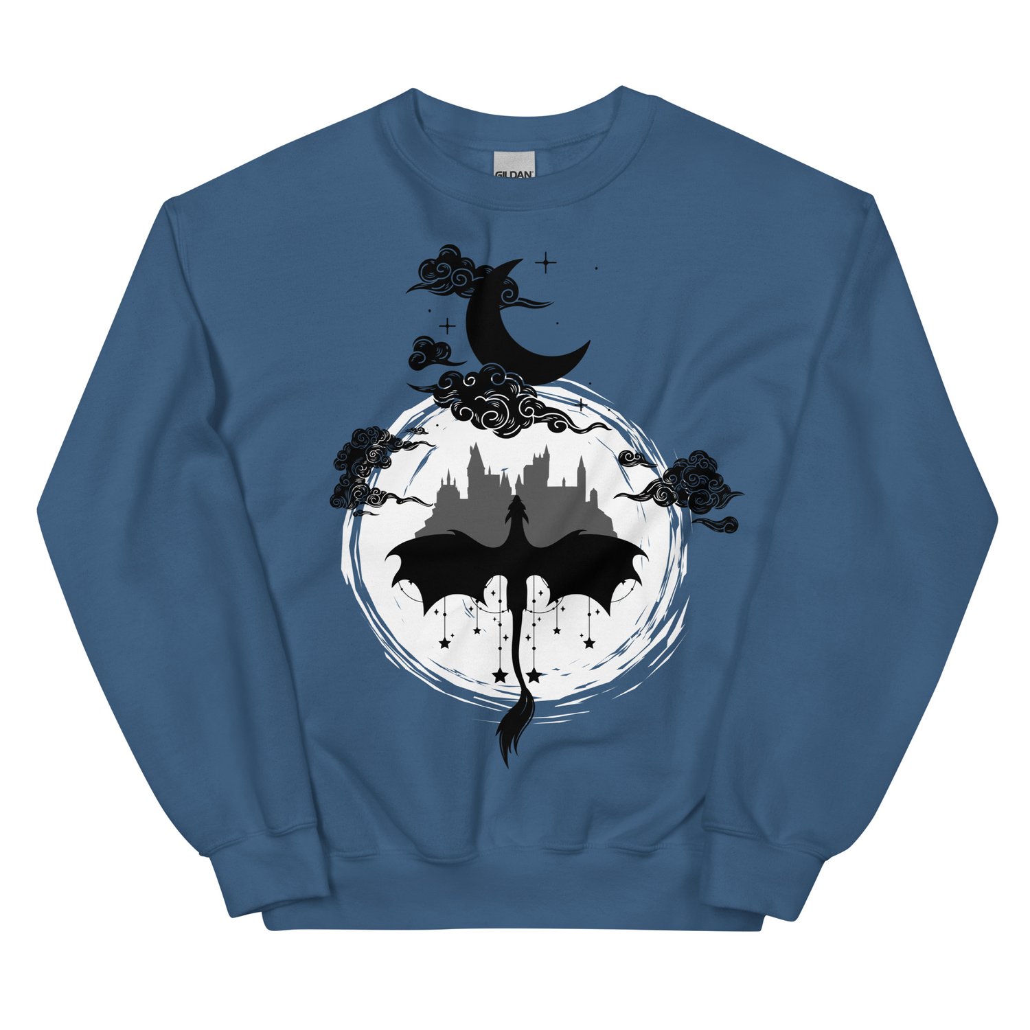 Image of Dragon stars noir Unisex Sweatshirt
