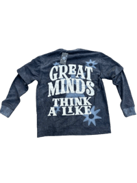 Image 2 of GREAT MINDS THINK ALIKE Double-Layer Long Sleeve