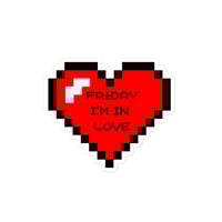 Image 3 of Friday I’m in Computer Love Sticker